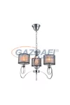 ELMARK MERY csillár 3XE27 króm D600X480mm