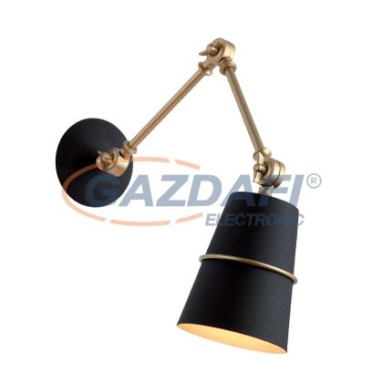 ELMARK SPIDER falikar 1XE27 fekete