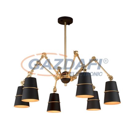 ELMARK SPIDER csillár 6XE27 fekete