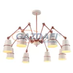 ELMARK SPIDER csillár 8XE27 fehér