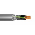   YSLCY-Oz 2x0.75mm2 Cablu comanda ecranat cu țesătură de cupru gri 300 / 500V