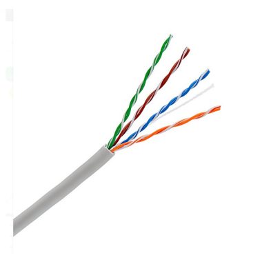  UTP CAT5E FLEX 4x2xAWG24 Cablu LAN (plasture) de cupru izolat din PVC