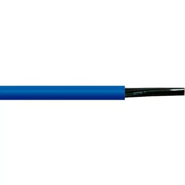 YSLY-Oz 2x1,5mm2 Vezérlőkábel egyedi áramkörökhöz, külsõ köpennyel 300/500V kék