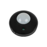   ELMARK falon kívüli mozgásérzékels kapcsoló, 360°, 6m, fekete