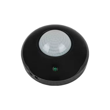 ELMARK falon kívüli mozgásérzékels kapcsoló, 360°, 6m, fekete ELMARK falon kívüli mozgásérzékels kapcsoló, 360°, 6m, fekete