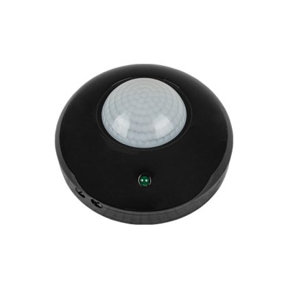 ELMARK falon kívüli mozgásérzékels kapcsoló, 360°, 6m, fekete