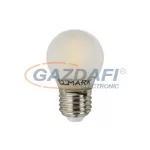   ELMARK 99LED665 LED GLOBUSZ G45 FILAMENT 4W E27 230V 2700K FROSTED fényforrás