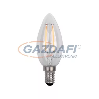 ELMARK 99LED706 LED GYERTYA C35 FILAMENT 2W E14 230V 2700K KÖDÖS fényforrás
