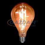   ELMARK 99LED858G Vintage LED izzó, E27, 8W, 800Lm, 2800-3200K, dimmelhető, arany búra