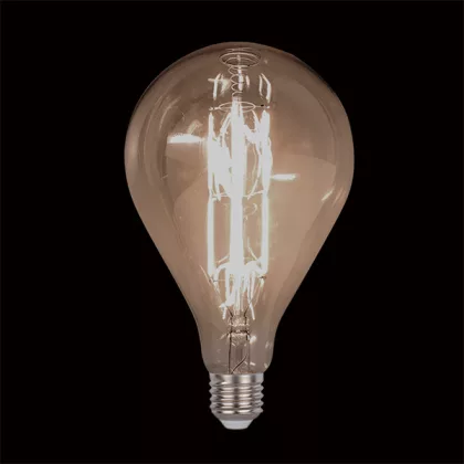   ELMARK 99LED858S Vintage LED izzó, E27, 8W, 800Lm, 2800-3200K, dimmelhet, füstös búra
