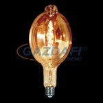  ELMARK 99LED859G Vintage LED izzó, E27, 5W, 250Lm, 2800-3200K, dimmelhető, arany búra