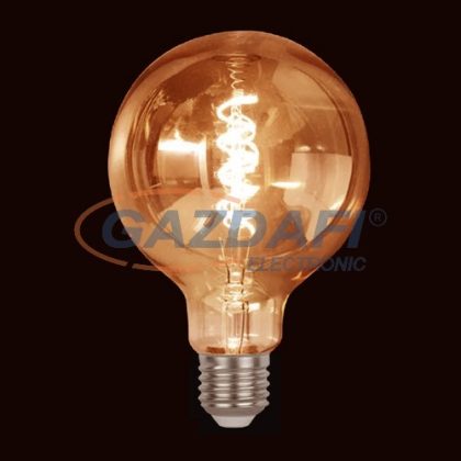   ELMARK 99LED861G Vintage LED izzó, E27, 5W, 250Lm, 2800-3200K, dimmelhet, arany búra