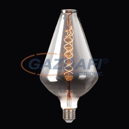   ELMARK 99LED888S Vintage LED izzó, E27, 5W, 250Lm, 2800-3200K, dimmelhet, füstös búra