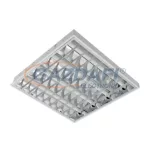   ELMARK KALI EVG eltéttel szerelt süllyesztett tükrös armatúra 2x36W