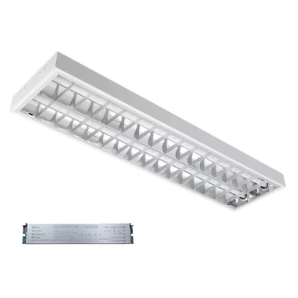   ELMARK 9LBM2120LEDWE LENA-V 2X18W 4000K BM 1195/295 lámpatest vészvilágítással