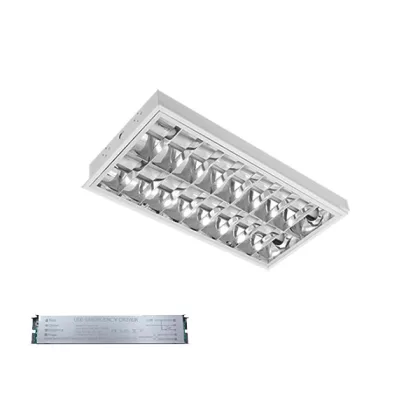   ELMARK 9LBM260LEDWE LENA-V 2X10W 4000K BM 30/600 lámpatest vészvilágítással