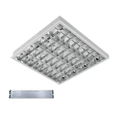   ELMARK 9LBM460LEDWE LENA-V 4X10W 4000K BM 595/595 tükrös armatúra vészvilágítással