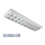 ELMARK 9LOM2120LEDWE LENA-V 2X18W 4000K OM 1195/295 lámpatest vészvilágítással