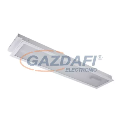   ELMARK PRISMATIC LED fénycsvel szerelt prizma búrás süllyesztett armatúra 2x18W 6400K