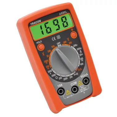 TRACON A880L Digitális multiméter DCV,ACV,DCA,OHM,diode check,signal TRACON A880L Digitális multiméter DCV,ACV,DCA,OHM,diode check,signal