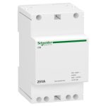 SCHNEIDER A9A15215 ACTI9 Csengő transzformátor 25VA 230/12..24 VAC