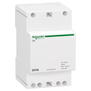 SCHNEIDER A9A15215 ACTI9 Csengő transzformátor 25VA 230/12..24 VAC