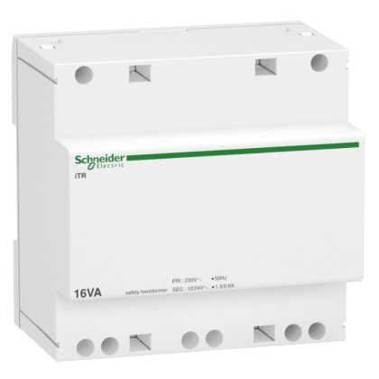 SCHNEIDER A9A15218 ACTI9 Biztonsági transzformátor 16VA 230 VAC 12-24 VAC