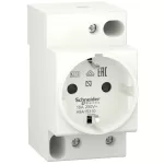 SCHNEIDER A9A15310 ACTI9 Moduláris dugalj 16A UE 250V 2P+T