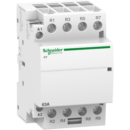 SCHNEIDER A9C20167 ACTI9 iCT63A kontaktor, 50Hz, 4NC, 24 VAC
