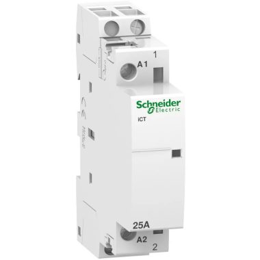 SCHNEIDER A9C20531 ACTI9 iCT25A kontaktor, 50Hz, 1NO, 220 VAC