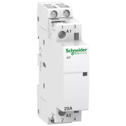   SCHNEIDER A9C20732 ACTI9 iCT25A kontaktor, 50Hz, 2NO, 230-240 VAC