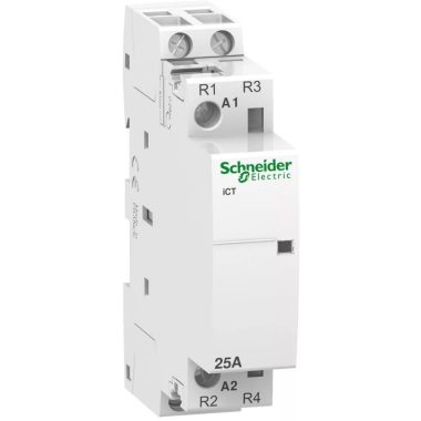 SCHNEIDER A9C20736 ACTI9 iCT25A kontaktor, 50Hz, 2NC, 230-240 VAC