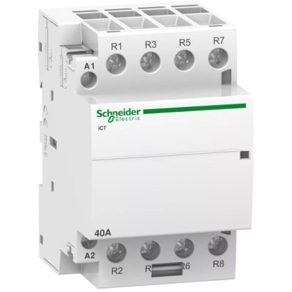   SCHNEIDER A9C20847 ACTI9 iCT40A kontaktor, 50Hz, 4NC, 220-240 VAC