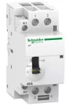SCHNEIDER A9C21142 ACTI9 iCT40A kézi vezérlésű kontaktor, 50Hz, 2NO, 24 VAC