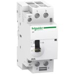   SCHNEIDER A9C21142 ACTI9 iCT40A kézi vezérlésű kontaktor, 50Hz, 2NO, 24 VAC