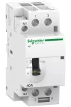 SCHNEIDER A9C21642 ACTI9 iCT40A kézi vezérlésű kontaktor, 60Hz, 2NO, 220-240 VAC