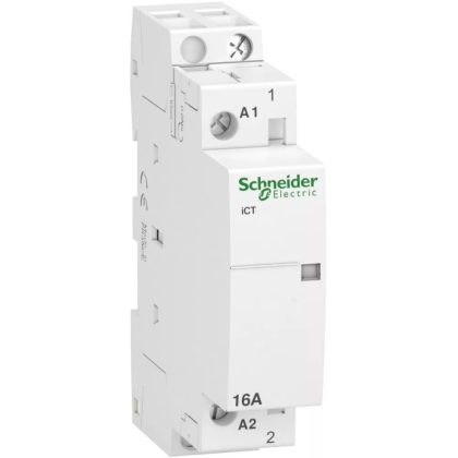 SCHNEIDER A9C22011 ACTI9 iCT16A kontaktor, 50Hz, 1NO, 12 VAC