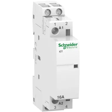 SCHNEIDER A9C22112 ACTI9 iCT16A kontaktor, 50Hz, 2NO, 24 VAC
