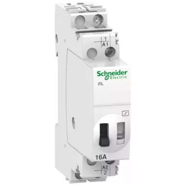 SCHNEIDER A9C30111 ACTI9 ITL16A impulzusrelé, 1NO, 24 VAC, 12VDC