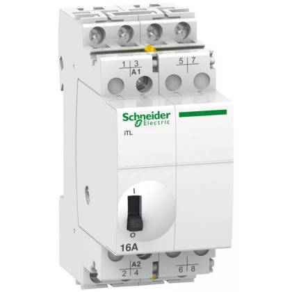 SCHNEIDER A9C30114 ACTI9 ITL16A impulzusrelé, 4NO, 24 VAC, 12VDC