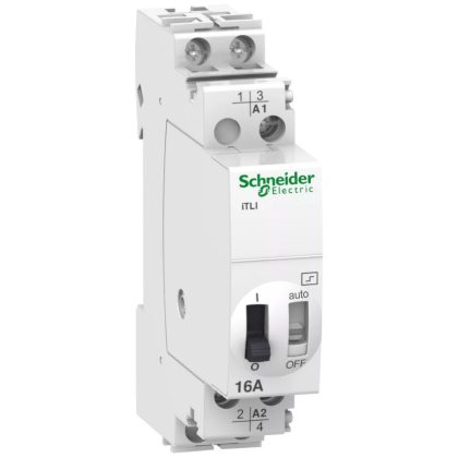 SCHNEIDER A9C30115 ACTI9 ITL16A impulzusrelé, 1NO 1NC, 24 VAC, 12VDC