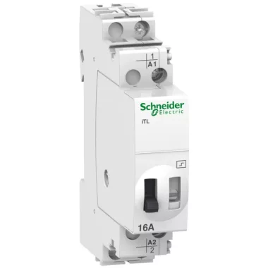 SCHNEIDER A9C30211 ACTI9 ITL16A impulzusrelé, 1NO, 48 VAC, 24VDC
