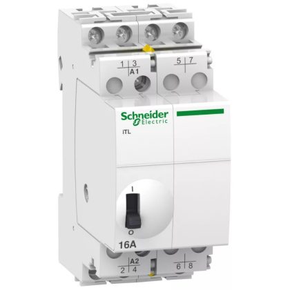 SCHNEIDER A9C30814 ACTI9 ITL16A impulzusrelé, 2NO 1NO/NC 1N, 240 VAC, 110VDC