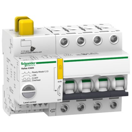 SCHNEIDER A9C61416 ACTI9 Reflex iC60N beépített megszakító vezérlés, 4P, B, 16A