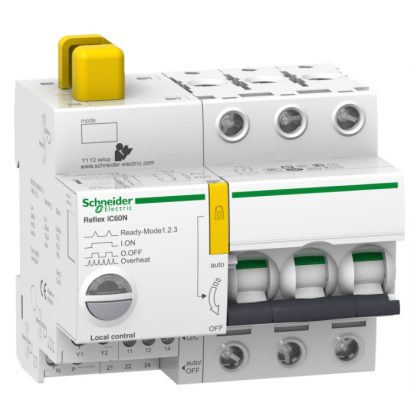   SCHNEIDER A9C62340 ACTI9 Reflex iC60N beépített megszakító vezérlés, 3P, C, 40A
