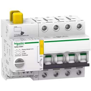 SCHNEIDER A9C65416 ACTI9 Reflex iC60H beépített megszakító vezérlés, 4P, C, 16A