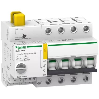   SCHNEIDER A9C65425 ACTI9 Reflex iC60H beépített megszakító vezérlés, 4P, C, 25A