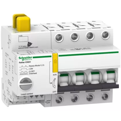   SCHNEIDER A9C65440 ACTI9 Reflex iC60H beépített megszakító vezérlés, 4P, C, 40A