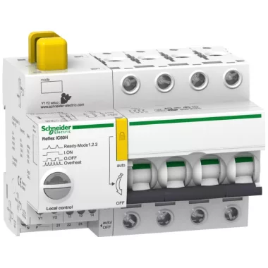 SCHNEIDER A9C66416 ACTI9 Reflex iC60H beépített megszakító vezérlés, 4P, D, 16A