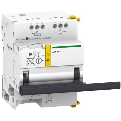 SCHNEIDER A9C70134 ACTI9 ARA iC60 automatikus visszazáró segédrelé, 3P, 4P, 230 VAC